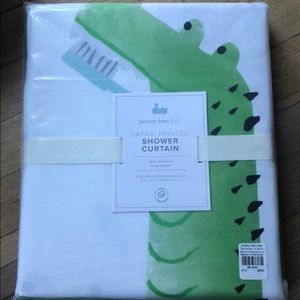 Pottery barn kids shower curtain